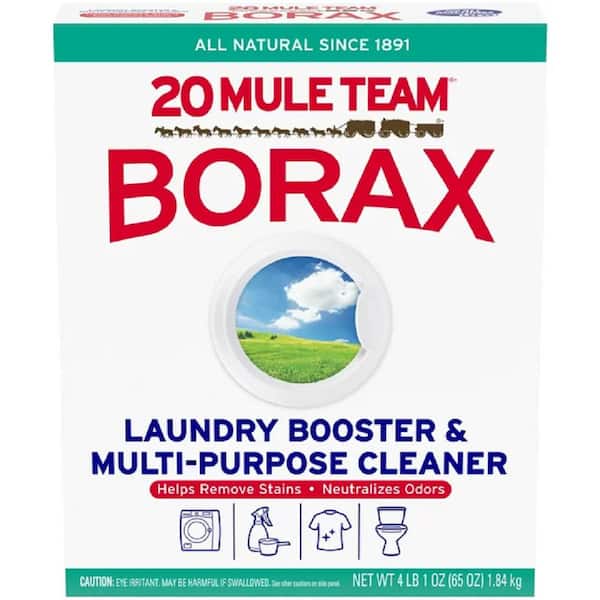 20 Mule Team Borax Laundry Booster and Fabric Stain Remover and Multi-Purpose Household Cleaner, 65 oz. 2340000201