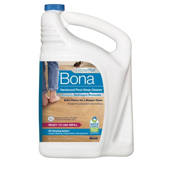 Bona 128 oz. PowerPlus Deep Clean Hardwood Floor Cleaner WM850018001