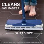 Bona Hard-surface Floor Wet Disposable Cleaning Pads, Lemon Mint Scent, 12 Count, 6-Pack