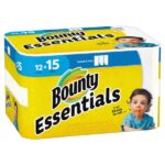 Bounty Essentials Select-A-Size White 2 Ply Paper Towel Roll (78-Sheets per Roll, 12 Rolls per Pack) PGC75720