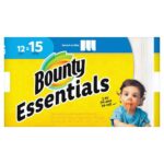 Bounty Essentials Select-A-Size White 2 Ply Paper Towel Roll (78-Sheets per Roll, 12 Rolls per Pack) PGC75720