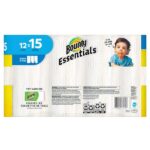 Bounty Essentials Select-A-Size White 2 Ply Paper Towel Roll (78-Sheets per Roll, 12 Rolls per Pack) PGC75720