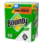 Bounty White, Select-A-Size Paper Towel Roll (12 Double Plus Rolls) 003077215665