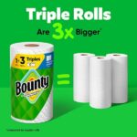 Bounty White, Select-A-Size Paper Towel Roll (2 Triple Rolls) 003077216042