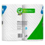 Bounty White, Select-A-Size Paper Towel Roll (2 Triple Rolls) 003077216042