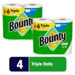 Bounty White, Select-A-Size Paper Towel Roll (4 Triple Rolls) 081016561161