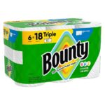 Bounty White, Select-A-Size Paper Towel Roll (6 Triple Rolls) 003077216020