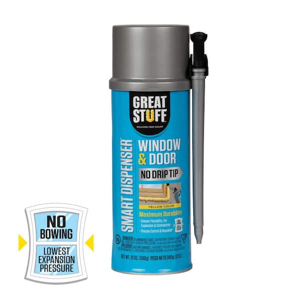 GREAT STUFF Smart Dispenser 12 oz. Window and Door Insulating Spray Foam Sealant 99108862