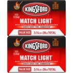 Kingsford 14 lbs. Match Light Instant BBQ Smoker Charcoal Grilling Briquettes (2-Pack) 10044600321605