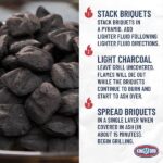 Kingsford 16 lbs. Original BBQ Smoker Charcoal Grilling Briquettes (4-Pack) C-322986025-4