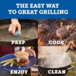 Kingsford 16 lbs. Original BBQ Smoker Charcoal Grilling Briquettes with 4-Burner Gas and Propane Charcoal Grill in Black (2-Pack) B-322986025-3