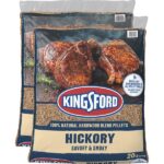 Kingsford 20 lbs. Hickory Wood BBQ Smoker Grilling Pellets (2-Pack) C-311704770-2