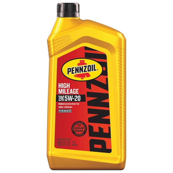 Pennzoil 1 qt. High Mileage Motor Oil 5W20 550022818