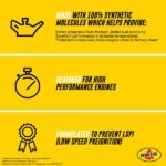 Pennzoil High Mileage SAE 5W-30 Synthetic Blend Motor Oil 5 Qt. 550045218