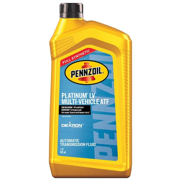 Pennzoil Platinum LV Multi-Vehicle Automatic Transmission Fluid 1 Qt. 550041916