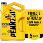 Pennzoil SAE 5W-30 Motor Oil 5 Qt. 550045208