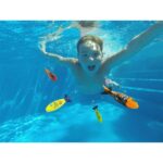 Poolmaster Torpedo Gliders Diving Toy Swimming Pool Game for Underwater Play (4-Pack) 72741