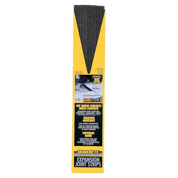 Quikrete 1/2 in. x 4 in. x 5 ft. 2 lb. Expansion Joint 691703