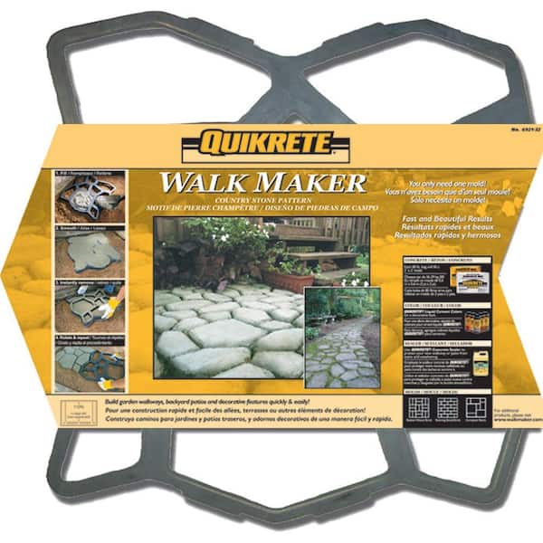Quikrete 2 in. x 24 in. x 24 in. Country Stone Walk Maker 692132