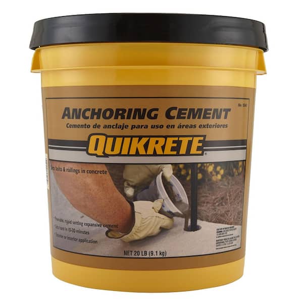 Quikrete 20 lb. Anchoring Cement 124520