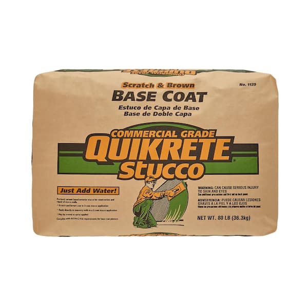Quikrete 80 lb. Base Coat Stucco 113980