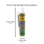Quikrete 8.6 oz. High Strength Anchoring Epoxy 862031