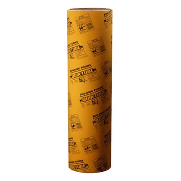 Quikrete QUIK-TUBE 14 in. x 48 in. Building Form Tube 692204