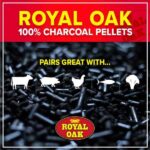 Royal Oak 20 lbs. 100% Charcoal Hardwood Pellets 800000285