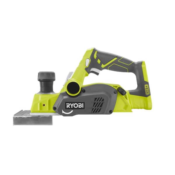 RYOBI ONE+ 18V Cordless 3-1/4 in. Planer Kit with (1) 2.0 Ah Battery, (1) 4.0 Ah Battery, and Charger P611K2SB