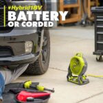RYOBI ONE+ 18V Cordless Hybrid WHISPER SERIES 7-1/2 in. Fan (Tool Only) PCL811B