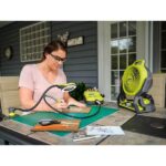 RYOBI ONE+ 18V Cordless Hybrid WHISPER SERIES 7-1/2 in. Fan (Tool Only) PCL811B