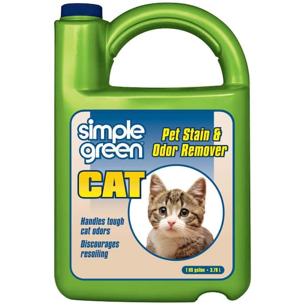 Simple Green 1 Gal. Cat Pet Stain and Odor Remover (4-Case) 2010000415312