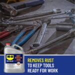 WD-40 SPECIALIST 1 Gal. Rust Remover Soak, Dissolves Rust Safely, Biodegradable 300042