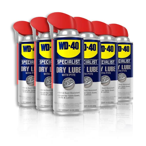WD-40 SPECIALIST 10 oz. Dry Lube with PTFE (6-pack) 300059