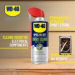 WD-40 SPECIALIST 11 oz. Contact Cleaner, Quick-Drying Electric Equipment Cleaner with Smart Straw 300554