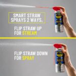 WD-40 SPECIALIST 11 oz. Silicone, Quick-Drying Lubricant with Smart Straw Spray 300012