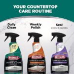 Weiman 24 oz. Granite and Stone Disinfectant Countertop Cleaner and Polish Spray 109A