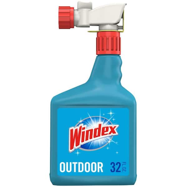 Windex 32 fl. oz. Blue Bottle Outdoor Glass Cleaner Sprayer 305759