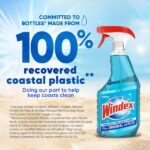 Windex 32 oz. Commercial Line Trigger Bottle Original Glass Cleaner and 128 oz. Commercial Original Glass Cleaner Refill. 308534