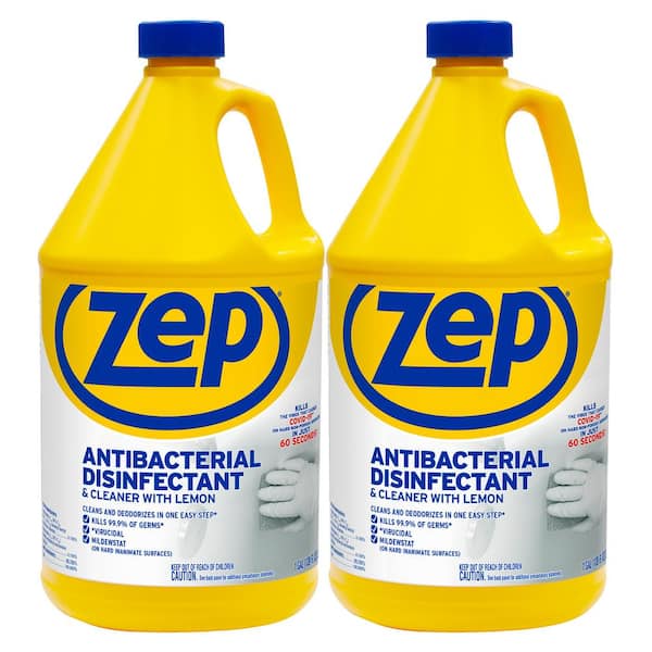 ZEP 1 Gal. Antibacterial Disinfectant Cleaner (2-Pack) ZUBAC128CP2