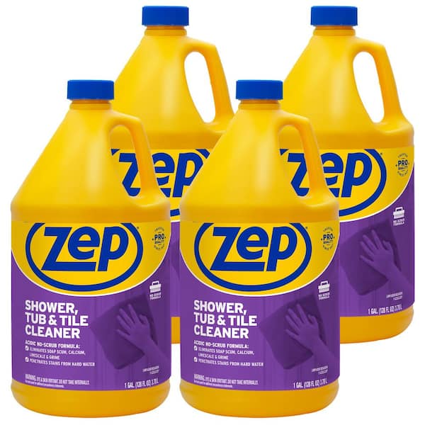 ZEP 1 Gal. Shower Tub and Tile Cleaner (4-Pack) ZUSTT128