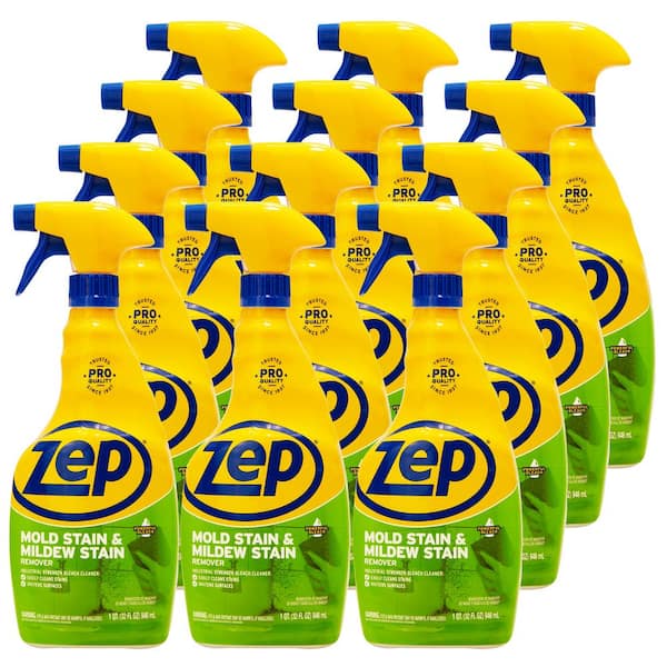 ZEP 32 oz. Mold and Mildew Stain Remover (Case of 12) ZUMILDEW32