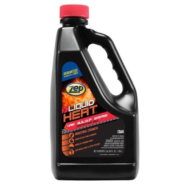ZEP 64 oz. Liquid Heat Gel Industrial Drain Opener Gel ZULHG64