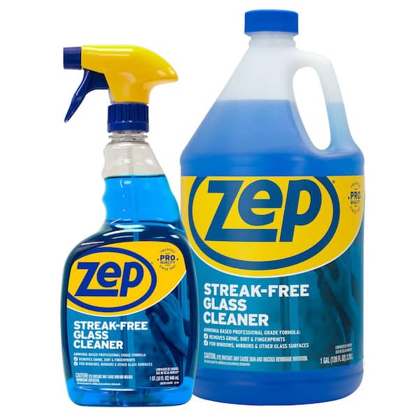 ZEP Streak Free Glass Cleaner with Refill Kit BNZU112012832